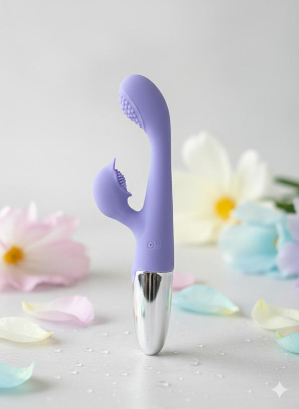 Purple Rebecca Crescendo dual-purpose Massager